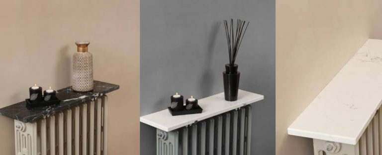 Lot De 2 Pieds De Radiateur Réglables En Aluminium - Hauteur Ajustable De 13 à 18 Cm - Pour Radiateurs En Fonte
